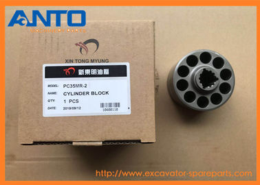 708-3S-13130 Excavator Komatsu Cylinder Block For PC35MR PC38UU